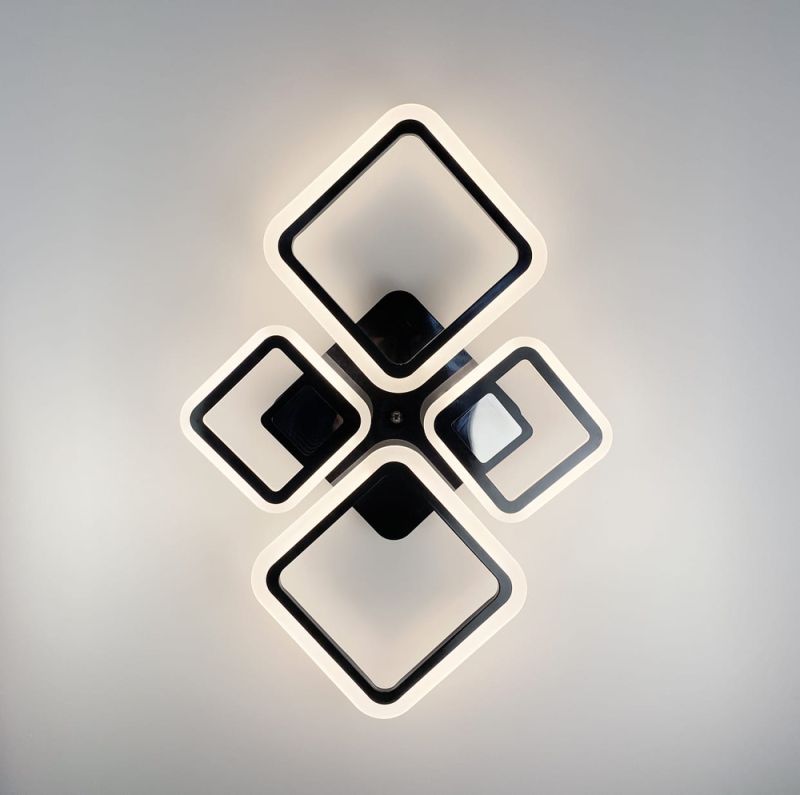 LED світильник із 3D підвісткою
