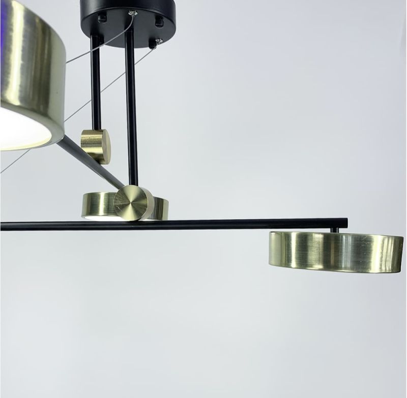 Стельова люстра з LED елементами 