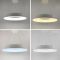 LED світильник круглий підвісний у білому корпусі
