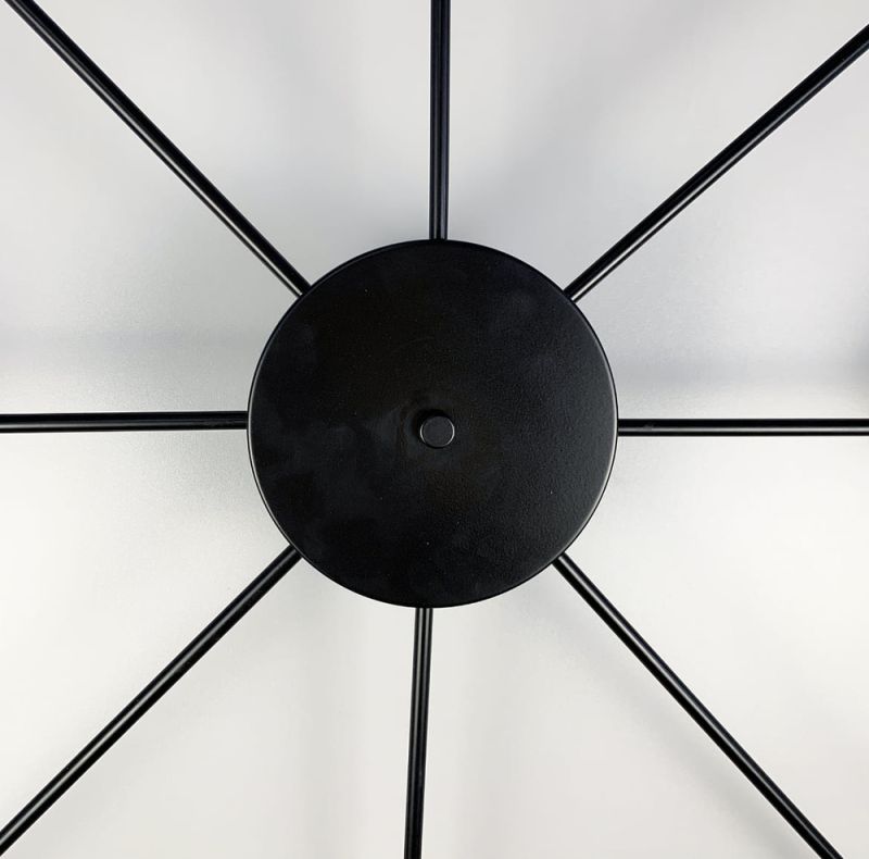 Стельовий LED світильник чорного кольору