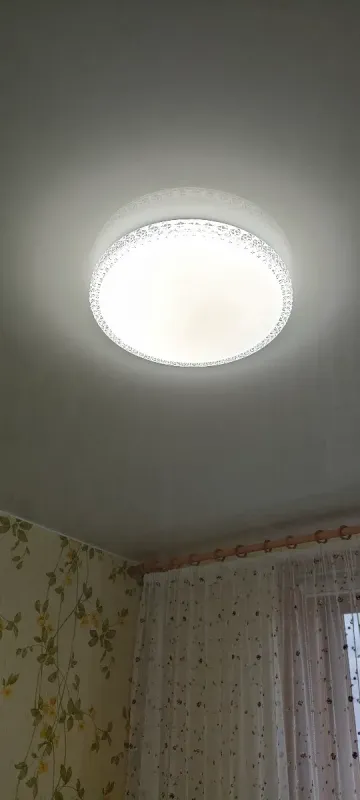 RGB смарт світильник з пультом CRYSTAL Ø 40 см зоряне небо 60W RGB