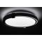 LED Світильник COLISEUM матовий 60W Ø 39.5 см 3000К-6500К з ДК білий з чорним