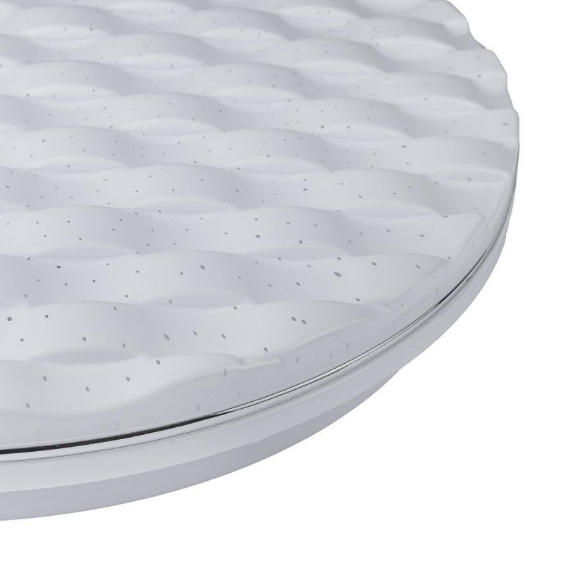 LED Світильник CELL срібло зоряне небо 60W з пультом