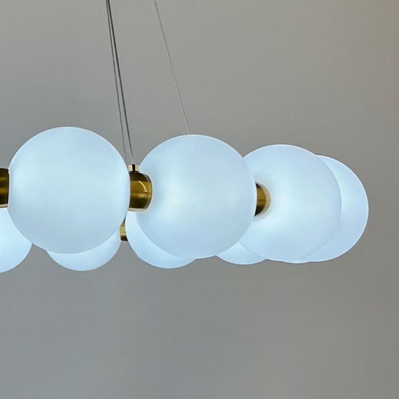 Люстра із серії Mysa Pearl Ø 80 см на 3 світлових режими