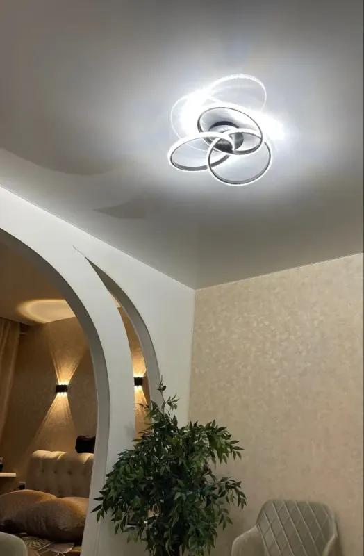 Люстра світлодіодна з пультом керування VITA 80W BK