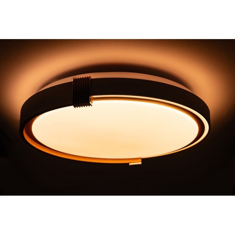 LED Світильник COLISEUM матовий 60W Ø 39.5 см 3000К-6500К з ДК біле золото