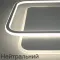 Смарт світильник світлодіодний STANDART 80W квадрат Ø 47.5 см