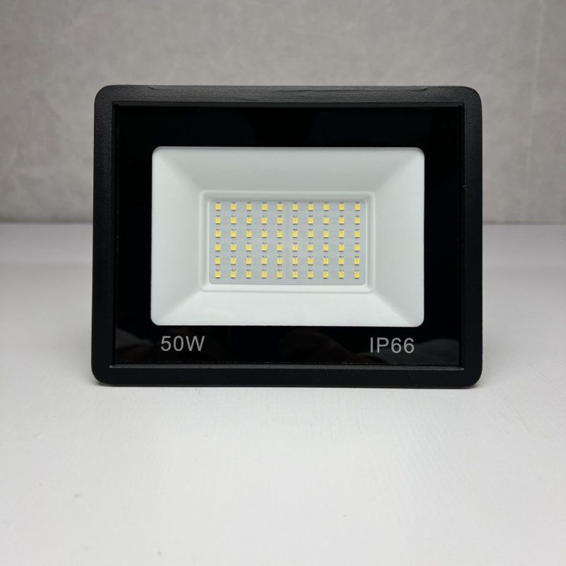 Прожектор світлодіодний вуличний FL-50W 5000K BLACK IP65