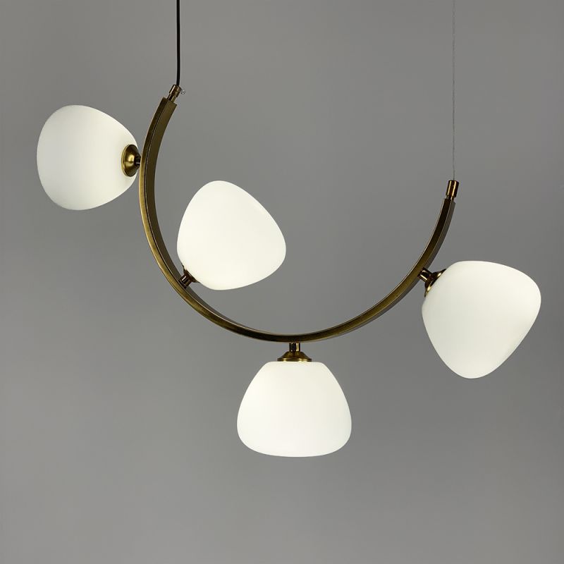 Вражаюча люстра MODERN FLORAL ARCH на 4 плафони