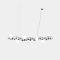 Люстра Smoke​​​​​​​ Bubble у хромованому каркасі 130 см