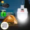 Акумуляторна LED лампа + сонячна батарея + USB