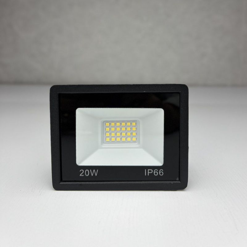 Прожектор світлодіодний вуличний FL-20W 5000K BLACK IP65