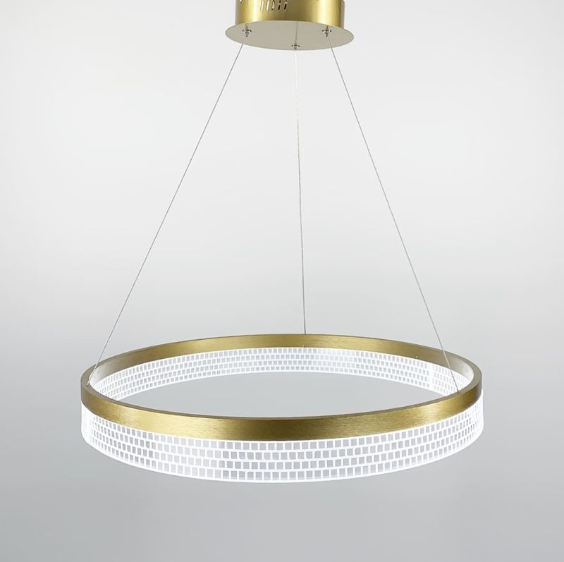 Дизайнерська LED люстра у декількох розмірах