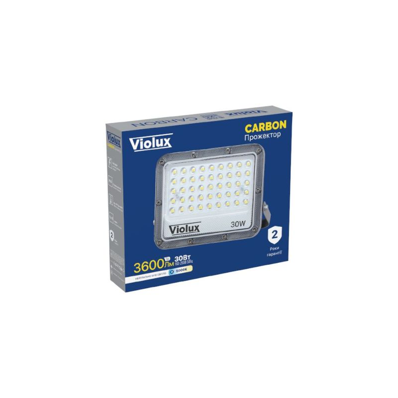 LED прожектор CARBON 30W 5000K IP65