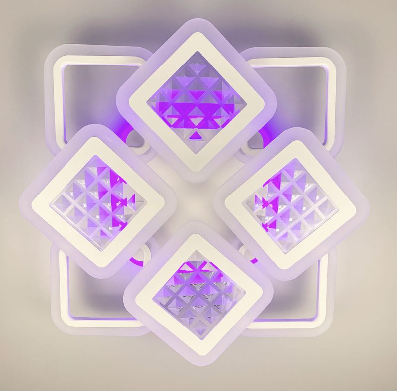 Світлодіодний світильник із RGB підсвіткою