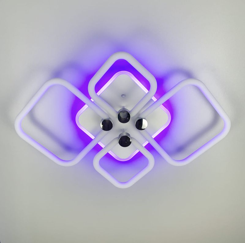 Світильник з LED кільцями, що розсіює світло на 360°