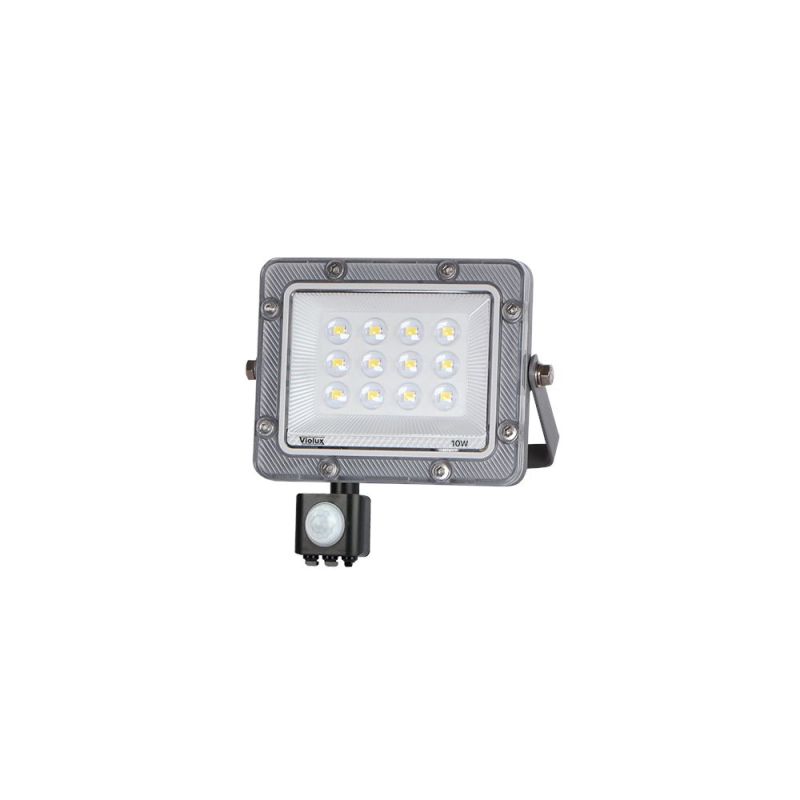 LED прожектор CARBON-S 10W 5000K IP65 (з датчиком руху)