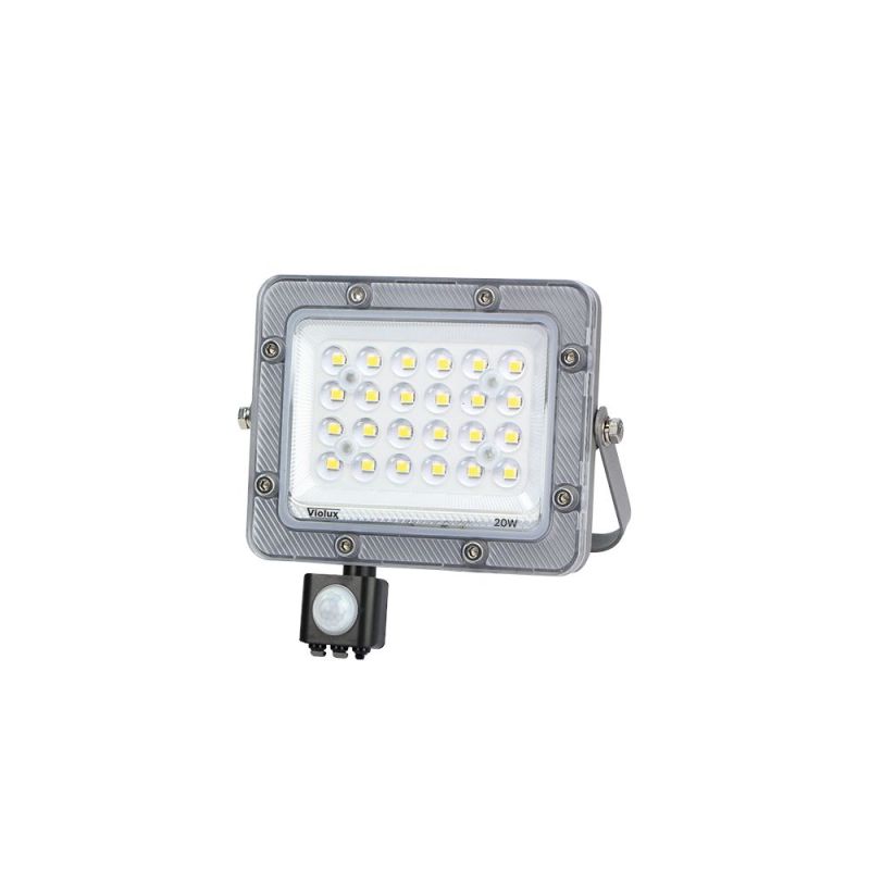LED прожектор CARBON-S 20W 5000K IP65 (з датчиком руху)