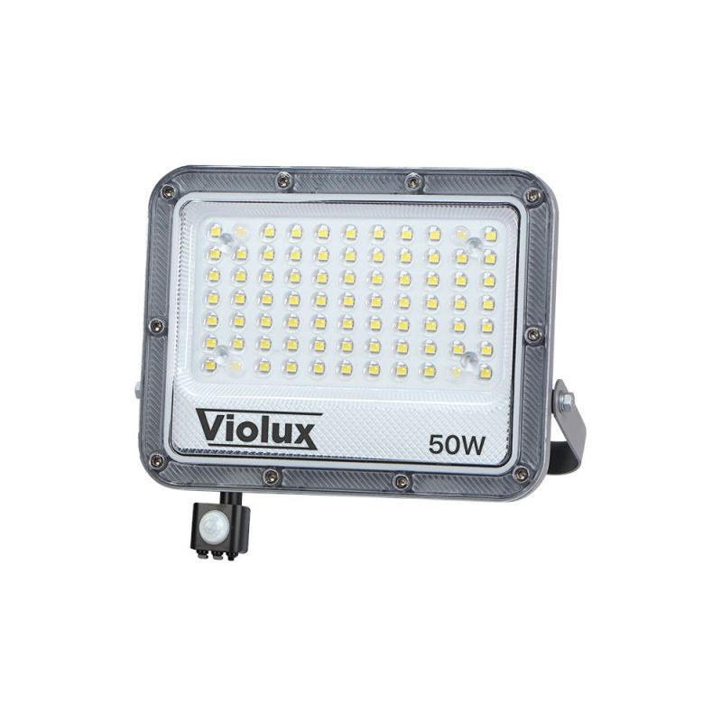 LED прожектор CARBON-S 50W 5000K IP65 (з датчиком руху)