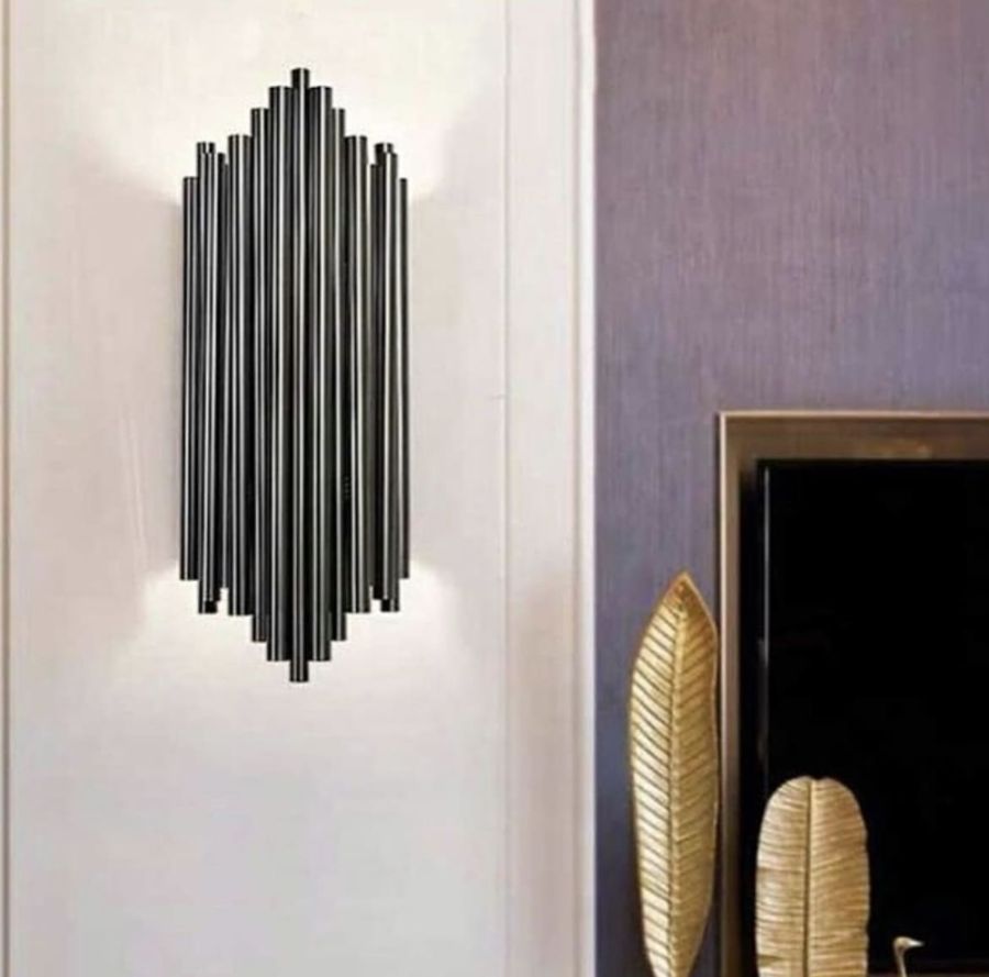Дизайнерський настінний світильник Harmonic Black