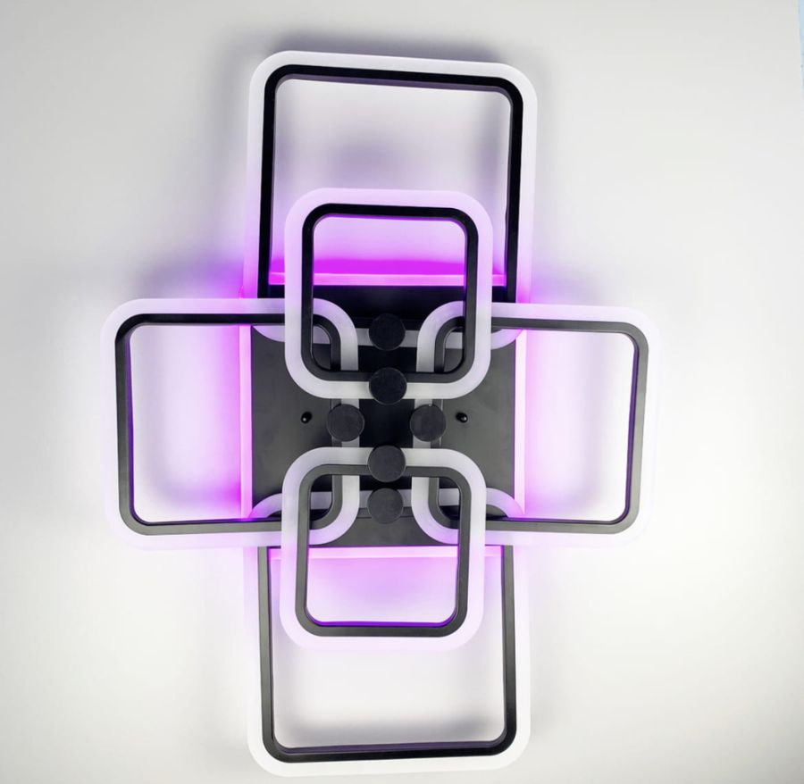 Світлодіона LED люстра на 2+2+2 ріжки 