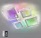 Люстра світлодіодна з пультом та додатком для телефону OVAL ICE RGB 75W