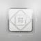 Стельовий або настінний світильник Ø 35 см з прозорим акрилом з бульбашками 