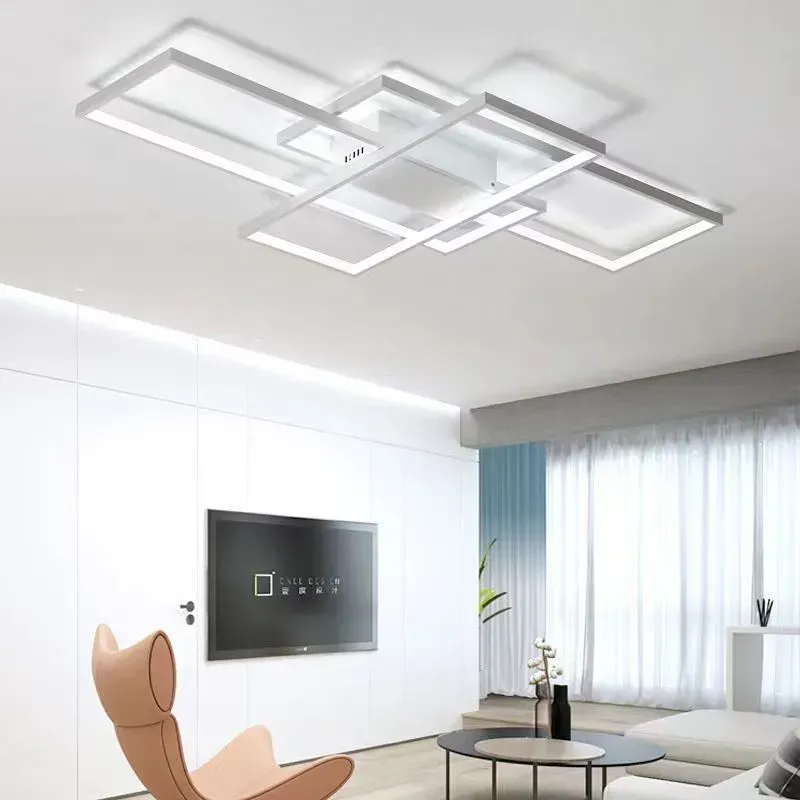 Світлодіодна люстра з пультом та мобільним додатком SVEN 110W 3S білий
