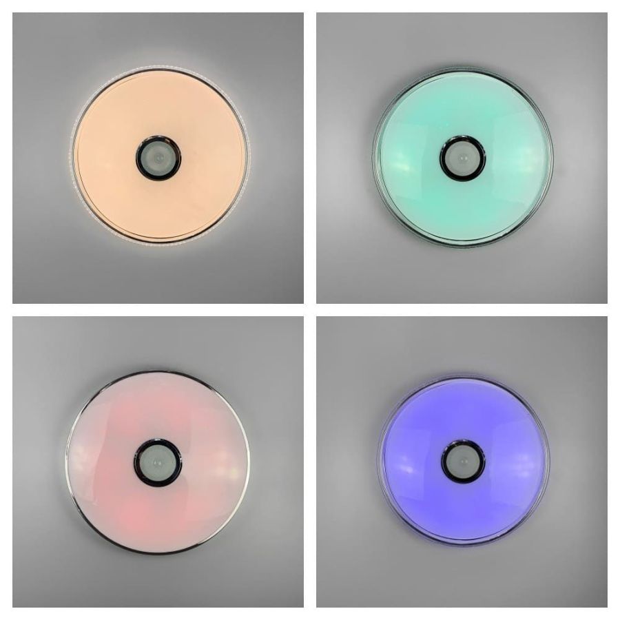 Світлодіодний світильник з RGD підсвіткою та Bluetooth Ø 40 см M 8291-400 RGB+Bluetooth