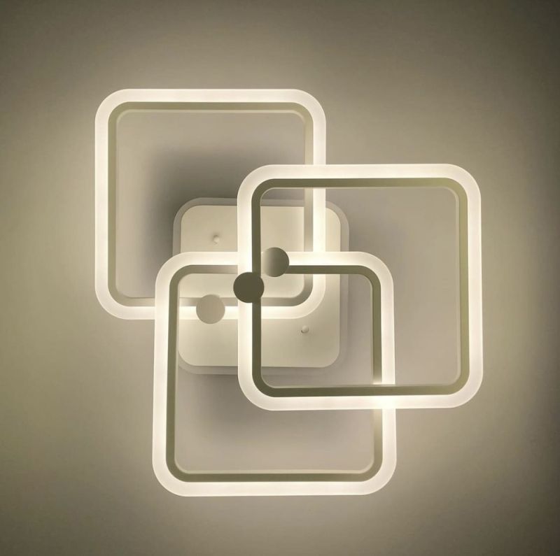 Стельова люстра LED на 3 ріжки 