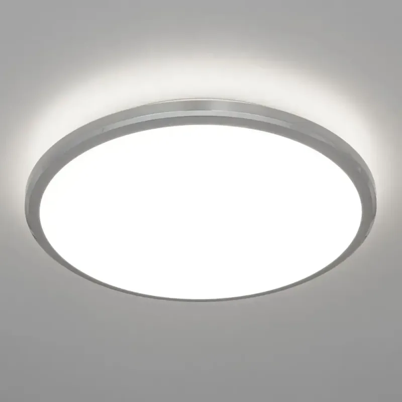 Світильник світлодіодний RING матовий срібний 30W Ø 39 см 4000К IP40