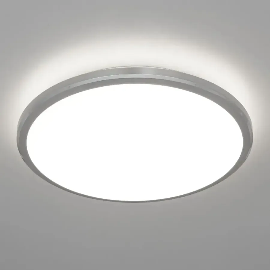 Світильник світлодіодний RING матовий срібний 30W Ø 39 см 4000К IP40