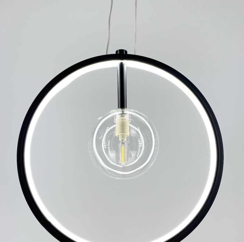 Мінімалістичний світильник Bubi Black