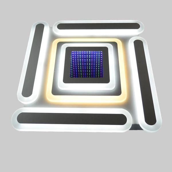 Настельний світлодіодний смарт світильник з пультом MATRIX-K 120 Вт чорний
