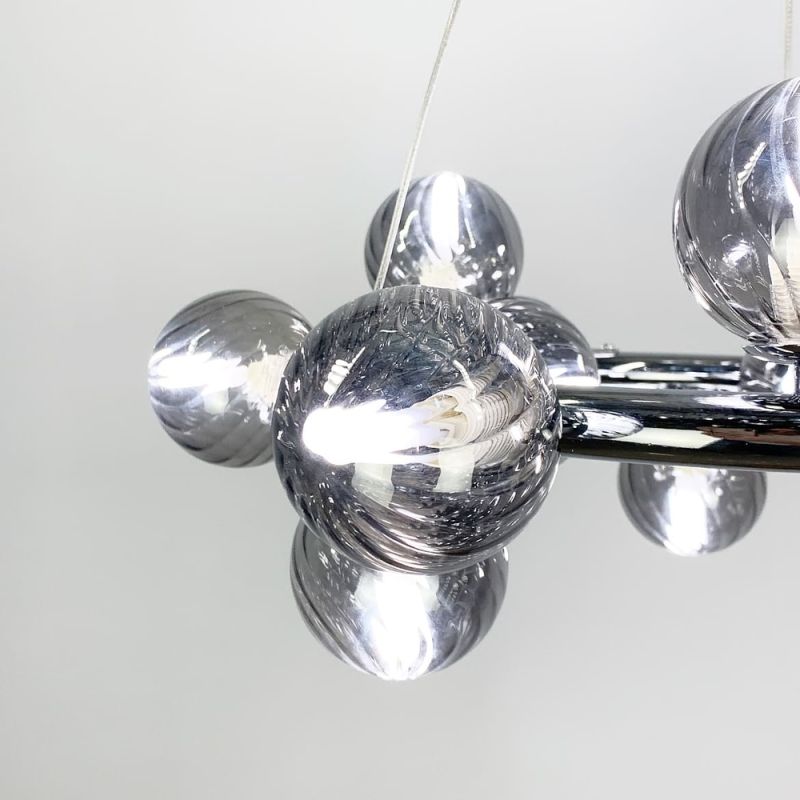 Підвісна люстра в хромі Arte Lamp Bolla