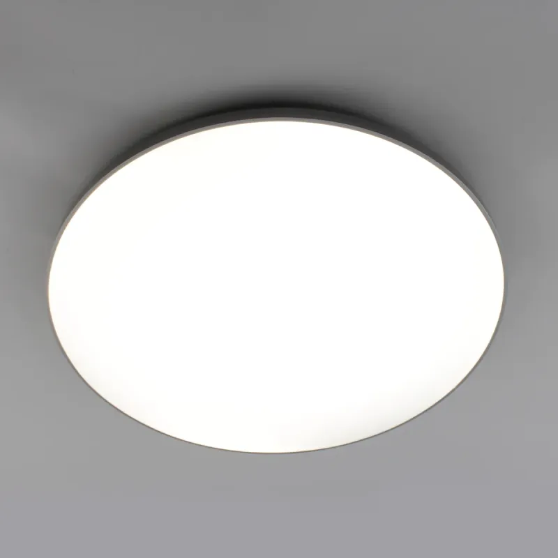 LED Світильник MOON Ø 38 см 50 Вт білий з срібним