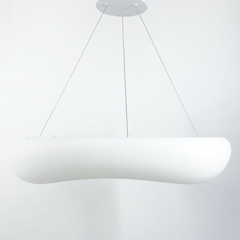 Підвісна LED люстра White Cloud