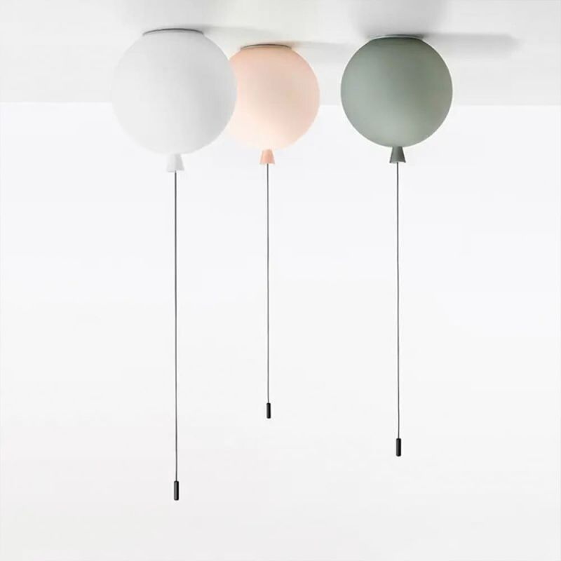 Підвісний світильник Balloon сірий Ø 30 см