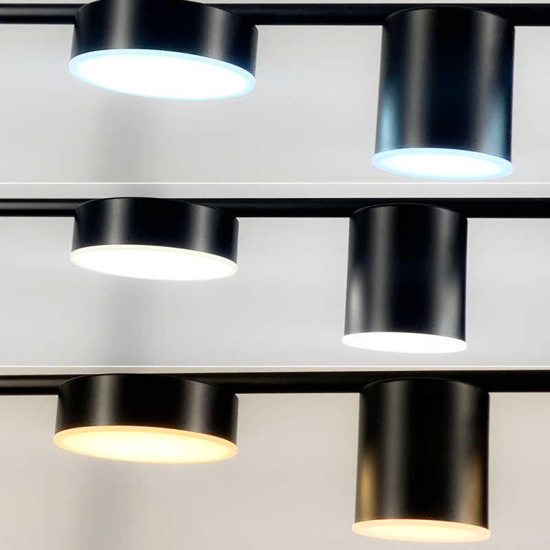 Видовжений світильник з LED пластинами