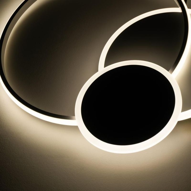 Смарт LED люстра з пультом Ø 55*50 см TRIO 80 Вт кругла