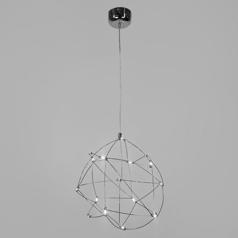 Led-світильник із підвісною каркасною конструкцією Ø35х50 см 