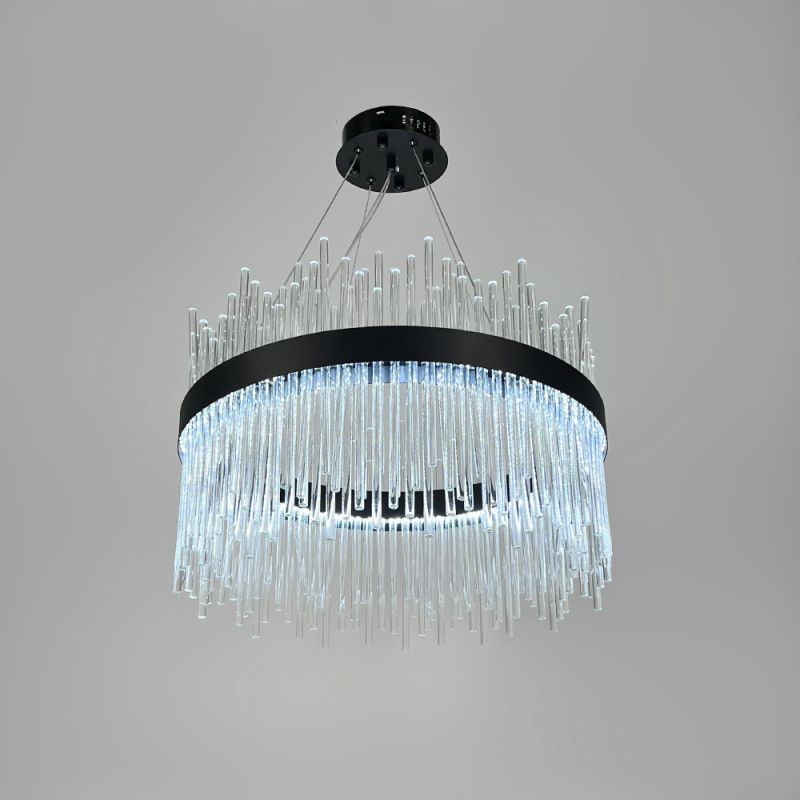 Розкішна люстра COLISEUM BLACK Ø 50 см