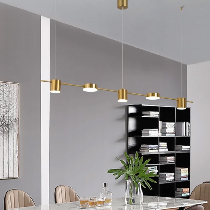 Видовджена латунна люстра LUMINA LUX