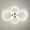 LED люстра з кільцями, що розсіює світло на 360°