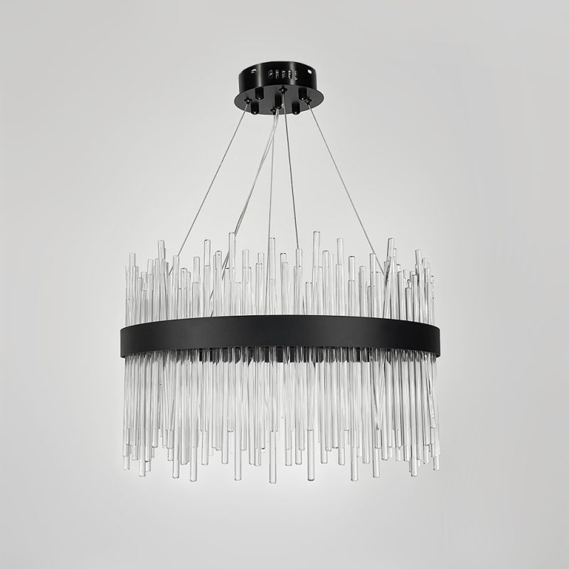 Розкішна люстра COLISEUM BLACK Ø 50 см