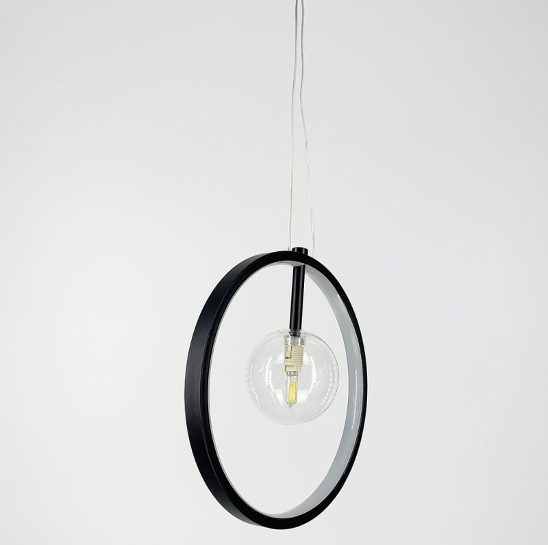 Мінімалістичний світильник Bubi Black