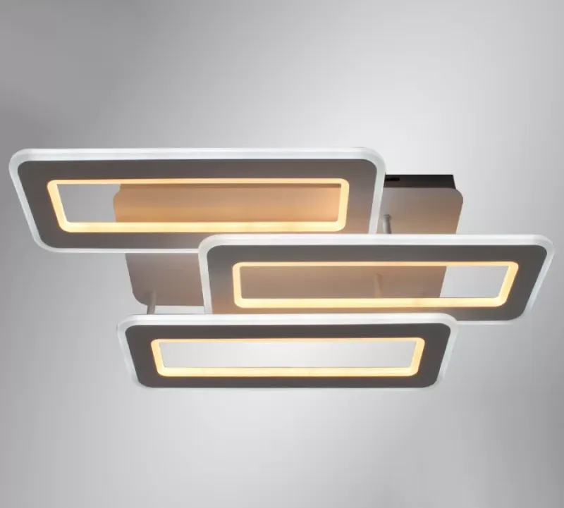 Світлодіодна люстра з пультом та мобільним додатком TRIPLEX DOUBLE 110W