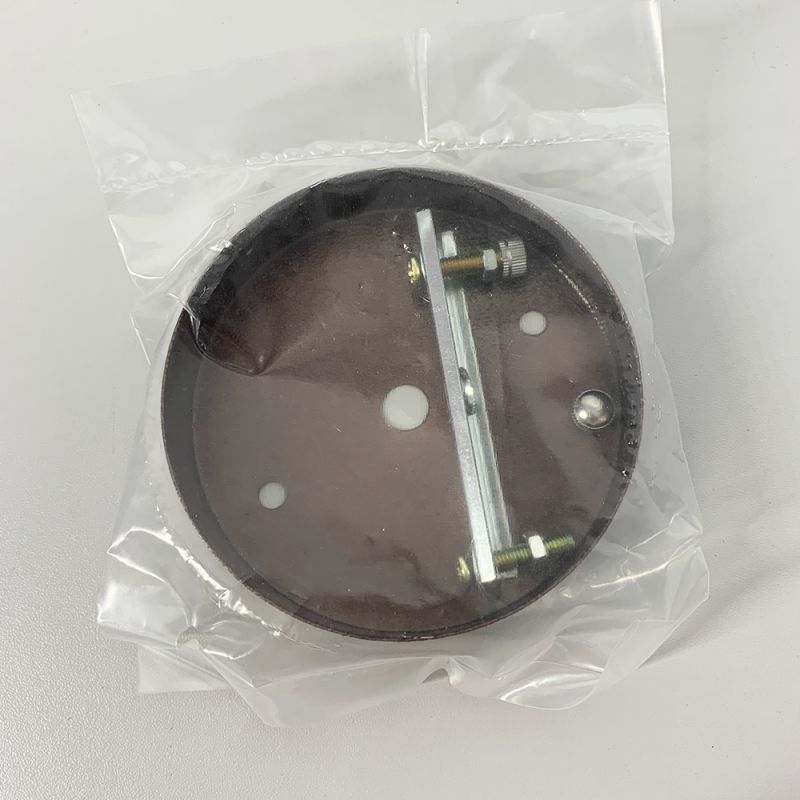 Одинарна кругла стельова основа у кольорі Coffee