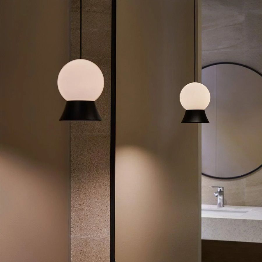 Підвісний світильник Fuji LED у чорному корпусі