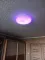 RGB смарт світильник з пультом CRYSTAL Ø 40 см зоряне небо 60W RGB
